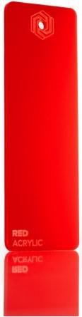 Immagine prodotto flux Piastra in vetro acrilico - Beambox - Rosso (37.50 cm, 40 cm)