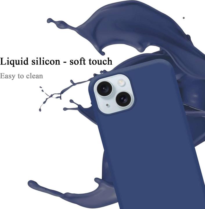 Produktbild Cadorabo Hülle für Apple iPhone 15 PLUS TPU im Liquid Case Design (Apple iPhone 15 Plus)