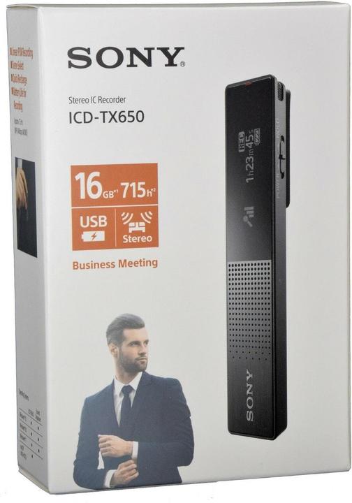Image du produit Sony Icd-Tx650 (16 Go)