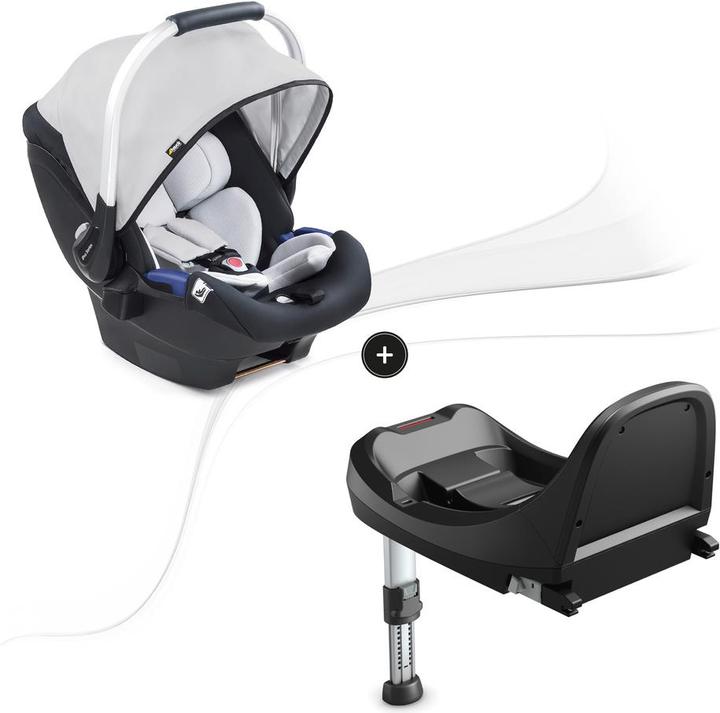 Produktbild Hauck iPro Baby Set i-Size (Babyschale, ECE R129/i-Size Norm)