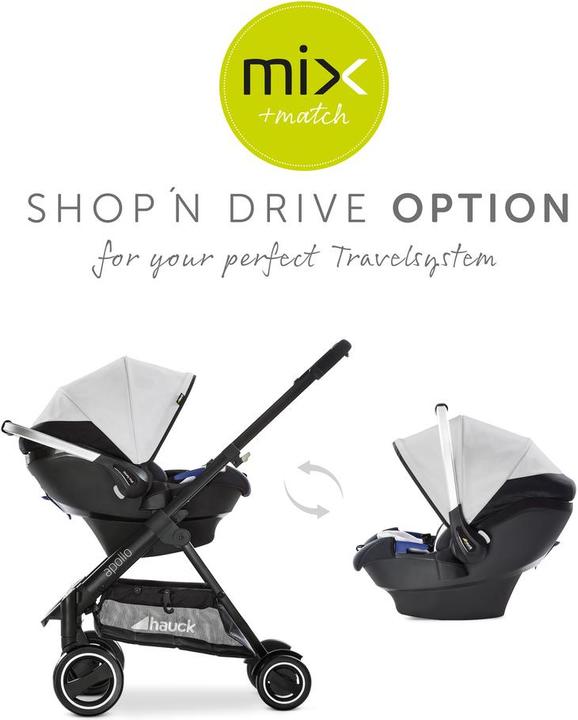 Produktbild Hauck iPro Baby Set i-Size (Babyschale, ECE R129/i-Size Norm)