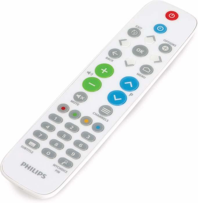 Produktbild Philips Fernbedienung 22AV1604B/12 Hotel TV Healthcare (Gerätespezifische Fernbedienung, Infrarot)