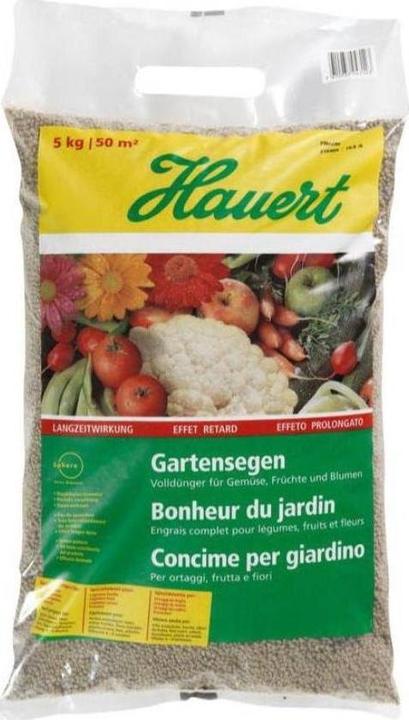 Actual product image Hauert Complete fertilizer Garden blessing (5 kg)