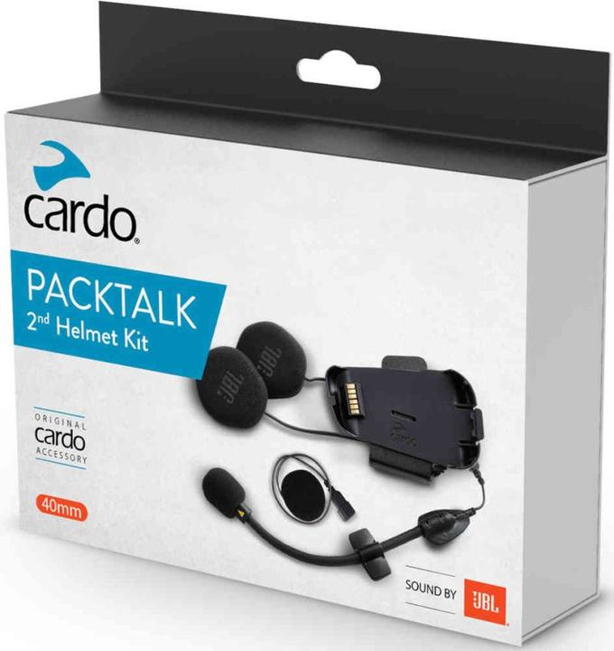 Actual product image Cardo Packtalk & Smartpack Helmet Kit (Set of 1)