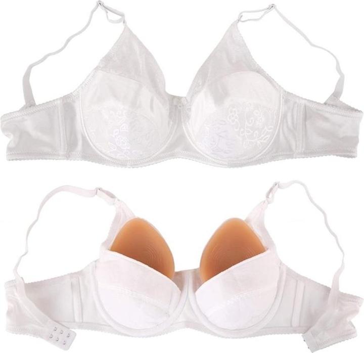 NoGenderWear Spitzen-BH für Brustprothesen (S)