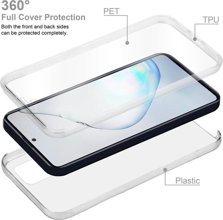 Image du produit Cadorabo TPU 360 degrés Case Cover (Samsung Galaxy A81)