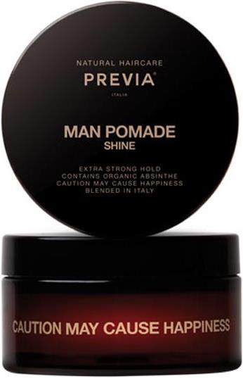 Actual product image Previa MAN Pomade Shine (Hair pomade, 100 ml)