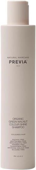 Previa Organic Green Walnut Colour Shine Shampoo (250 ml, Flüssiges Shampoo)
