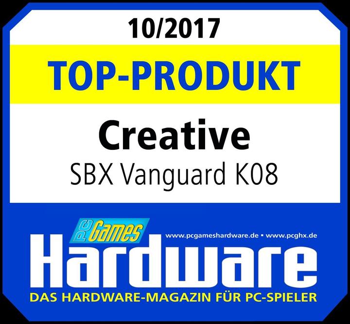 Actual product image Creative Sound BlasterX Vanguard K08 (DE, Cable)
