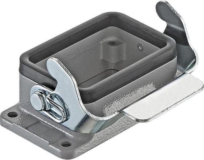 Actual product image Rs Pro Plug connector housing, insertion from below, 6B, flush mounting, IP65
