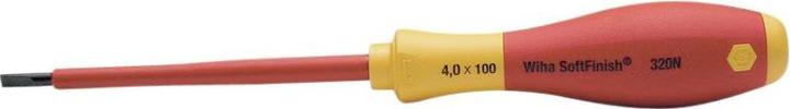 Actual product image Wiha VDE slotted screwdriver So (Slotted screws)