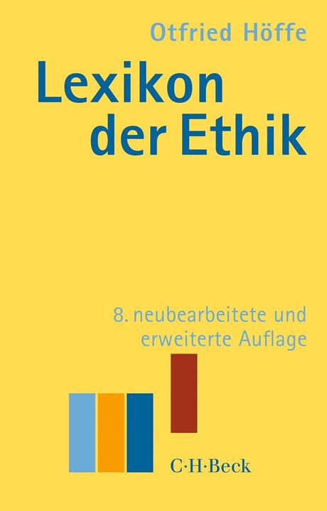 Energy Label Lexikon der Ethik (German, Otfried Höffe, Maximilian Forschner, Christopher Horn, Wilhelm Vossenkuhl, 2023)