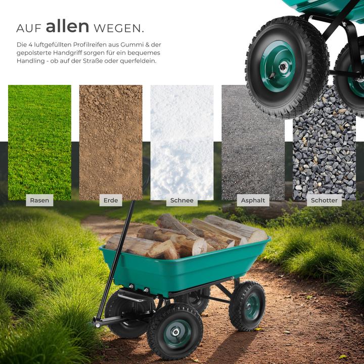 Produktbild tectake Handwagen Cubbi 52l