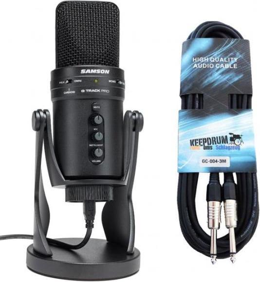 Produktbild Samson G-Track Pro USB-Mikrofon mit Gitarrenkabel 3m