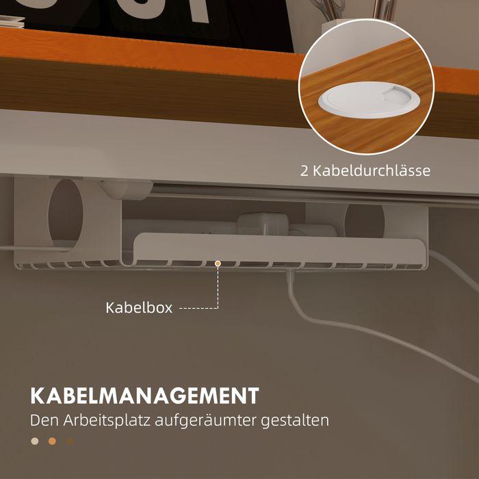 Produktbild Swisshandel24 Schreibtisch (120 x 60 x 116 cm)