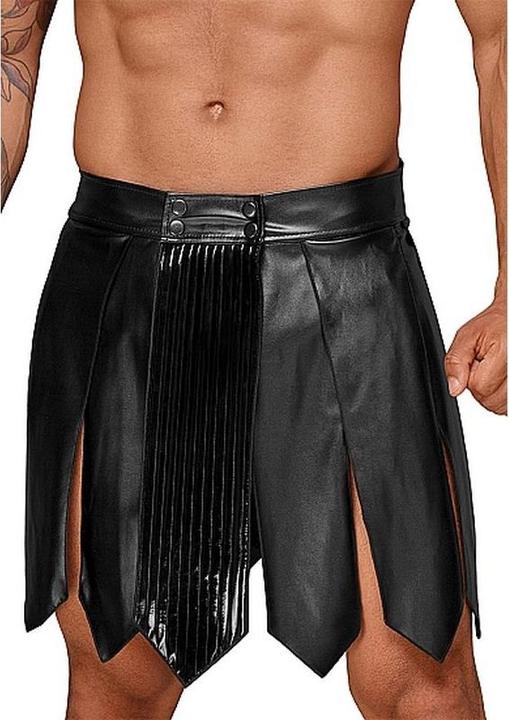 Image du produit Noir Handmade Jupe gladiateur en cuir (S)
