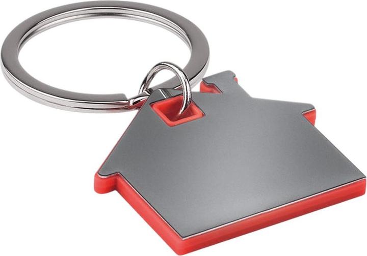 Actual product image MidOcean IMBA House Plastic Keyring