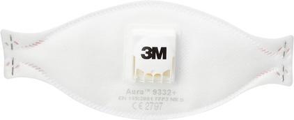 Produktbild 3M Atemschutzmaske Aura 9332+C2 (FFP3, 2 x)