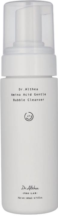 Actual product image Dr. Althea Amino Acid Gentle Bubble Cleanser with 17 Types of Amino Acids for Dry and Sensitive Skin (Foam, 140 ml)