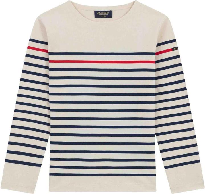 Image du produit Le Minor pull col rond avec rayure le inor (M)