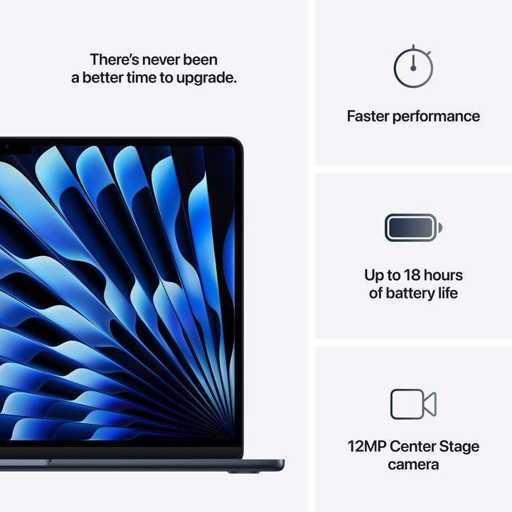Actual product image Apple MacBook Air – 2025 (15.30", M4, 24 GB, 512 GB, DE)