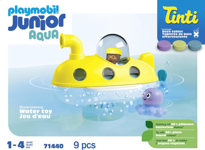 Produktbild Playmobil AQUA & Tinti: Buntes U-Boot (71440, Playmobil 1.2.3)