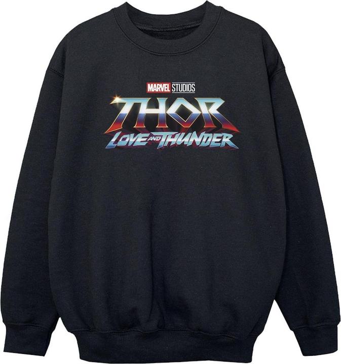 Thor Love And Thunder Logo Sweatshirt Mädchen
