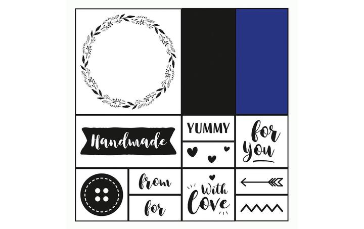 Actual product image Folia Stamp Set Handmade