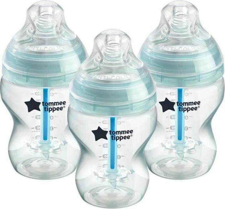 Tommee Tippee TOMMEE TIPPE Flasche ADVANCED ANTI-COLIC, 260 ml, 3 Stk., 422746 (260 ml)