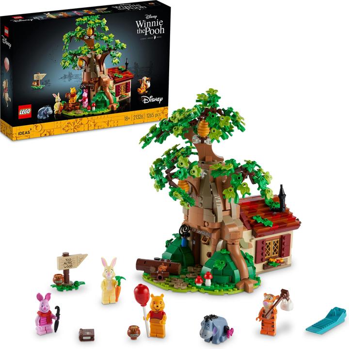 Image du produit LEGO Winnie l'Ourson (21326, LEGO Ideas, LEGO difficiles à trouver)