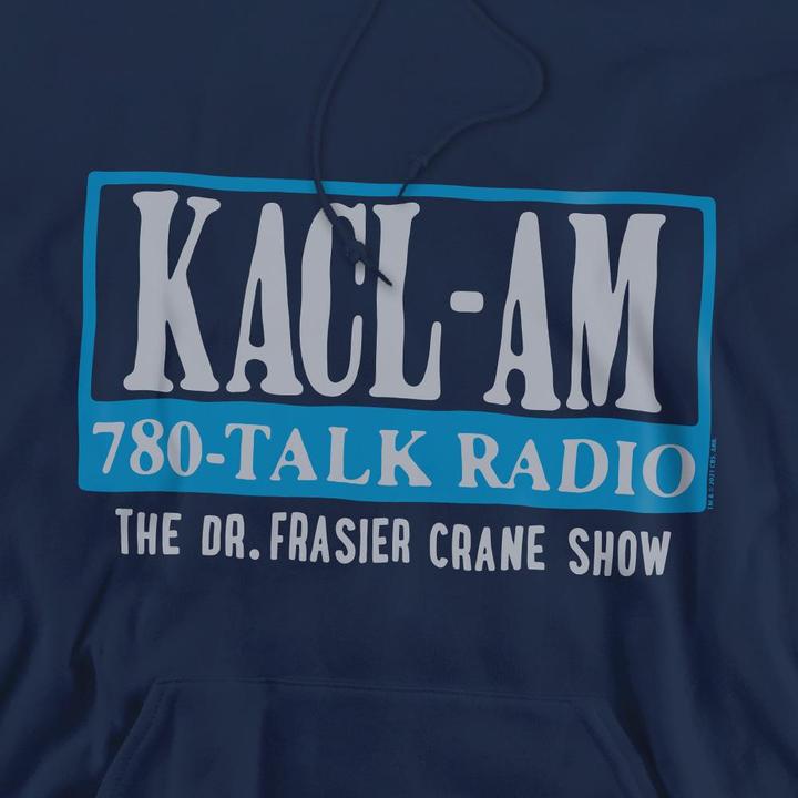Immagine prodotto Frasier KACL-AM Talk Felpa con Cappuccio Uomo (L)