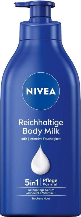 NIVEA Reichhaltige Body Milk (Körpermilch, 625 ml)