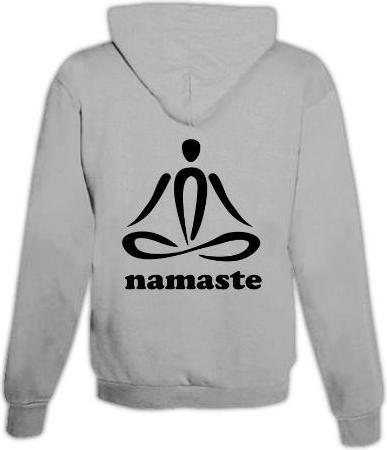 Immagine prodotto Schwesternuhr Felpa con cappuccio Namaste Unisex (M)