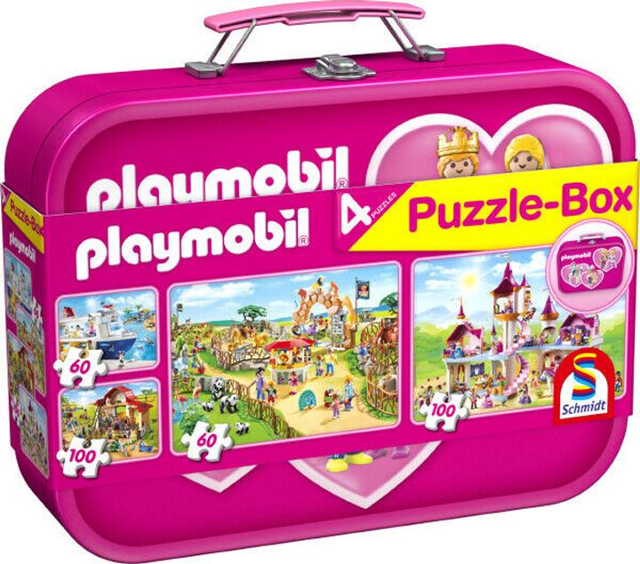 Produktbild Schmidt Spiele Playmobil, -Box pink 2x 2x (60 Teile)