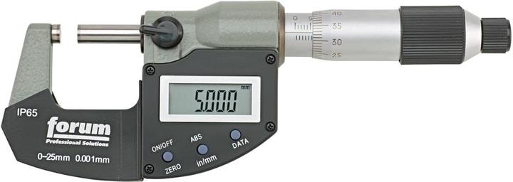 Produktbild Forum Professional Solutions Mikrometer 0-25mm digital IP54