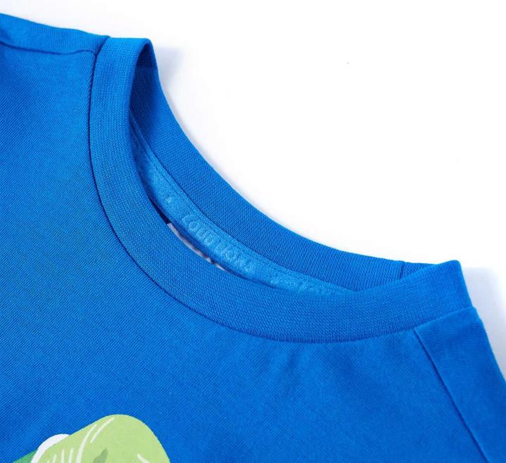 Immagine prodotto VidaXL Maglietta da bambino azzurro 140,Materiale: 100 % cotone,Colore (140)
