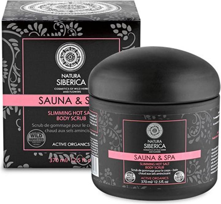 Produktbild Natura Siberica SAUNA & SPA Schlankheits-Körperpeeling mit heissem Salz, 370 ml