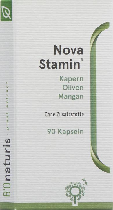 Produktbild Novastamin Mangan, Oliven und Kapernextrakt (90 Stück, Kapseln, 70 g)