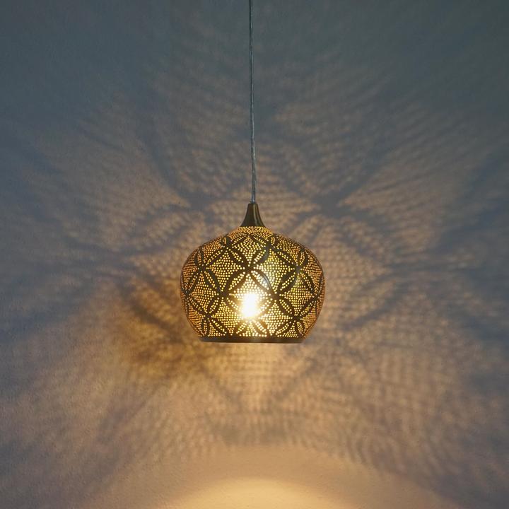 Immagine prodotto Sweet Mint Lampada a sospensione Motu Flower S 18cm color oro Craft (E14)