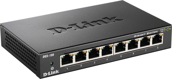 Image du produit D-Link Dgs-108 (8 Ports)