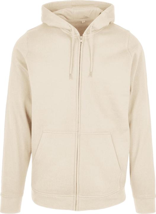 Immagine prodotto Build Your Brand Felpa con Cappuccio e Zip Intera Semplice Uomo (XS)
