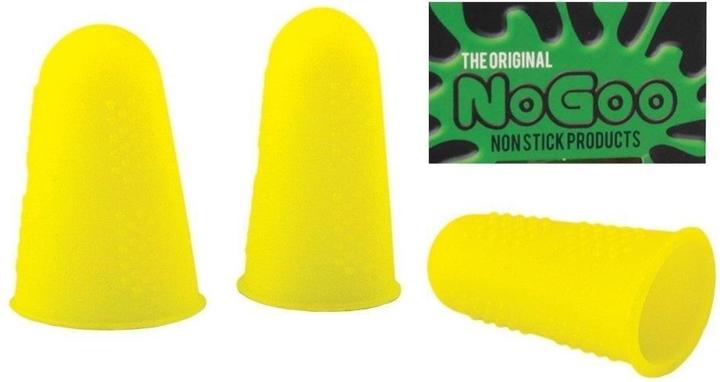 Produktbild NoGoo Silikon Fingerschutz Gelb