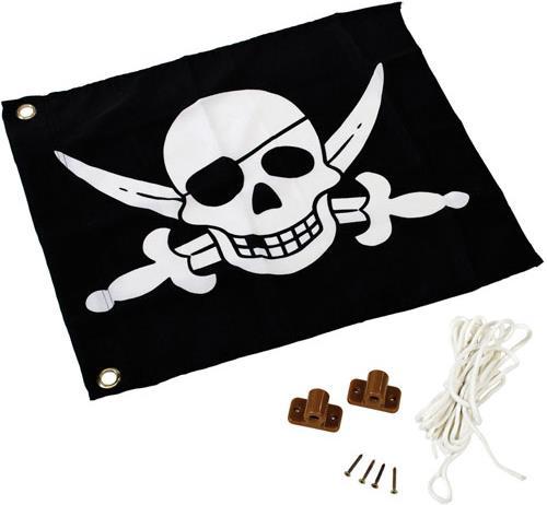 Produktbild Larus Piraten-Fahnen-Set