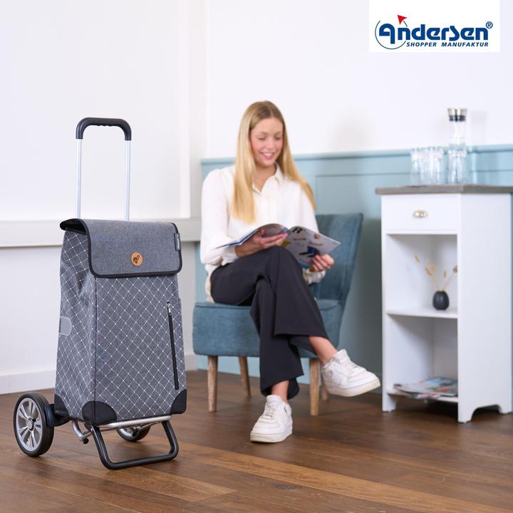 Image du produit Andersen Alu Star Shopper Sofia chariot à provisions 58 cm