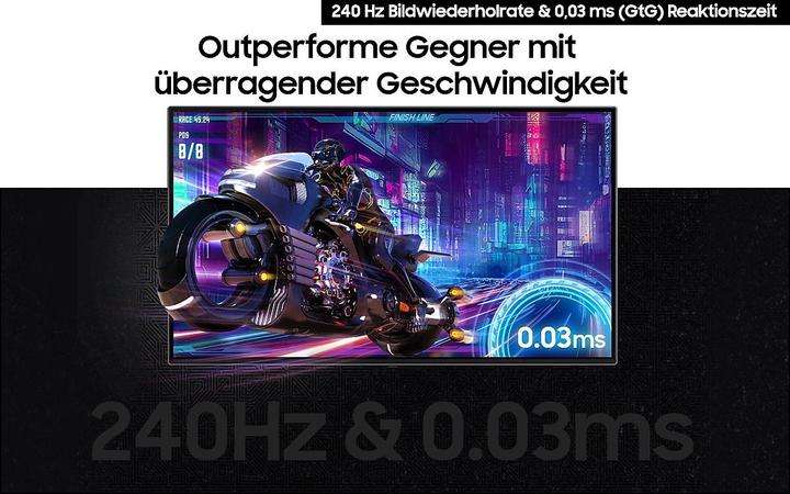 Actual product image Samsung Odyssey OLED G8 - G80SD (3840 x 2160 Pixels, 32")