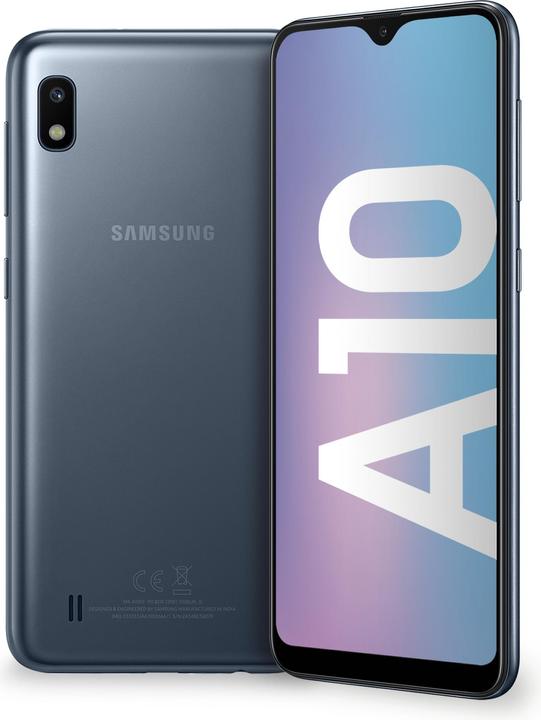 Produktbild Samsung Galaxy A10 EU (32 GB, Black, 6.20", Dual SIM + SD, 13 Mpx, 4G)