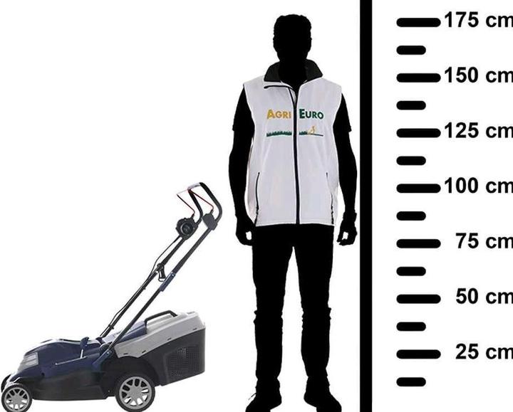 Produktbild BullMach Elektro Rasenmäer1600 M, Schnittbreite 38 cm
