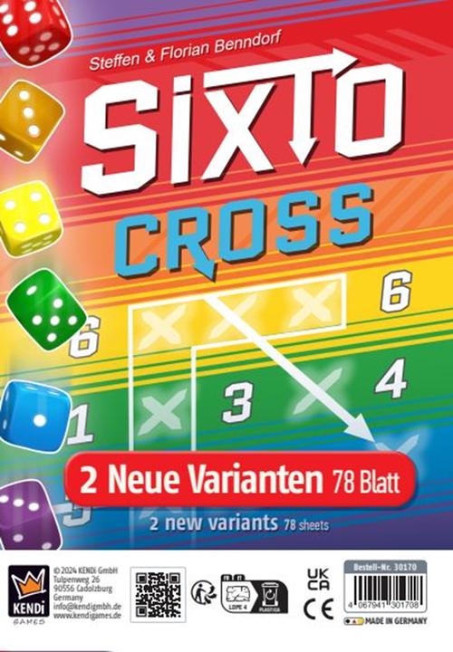 Kendi Games Sixto Zusatzblock - Cross (Deutsch)