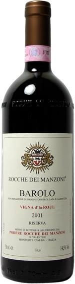 Produktbild Rocche dei Manzoni Barolo DOCG Vigna d'la Roul, Holzkiste (6 x 75 cl, 2012)