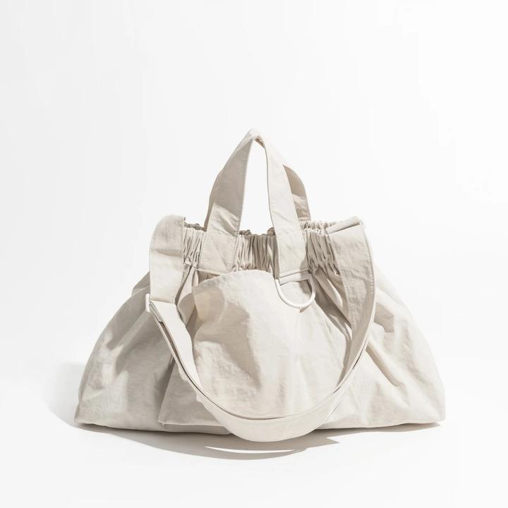 Only-Bags.Store Nylon Solid Farbe Umhängetasche Einfache kleine Hobo Handtasche Stylish Nylon Leichtgewicht Tote